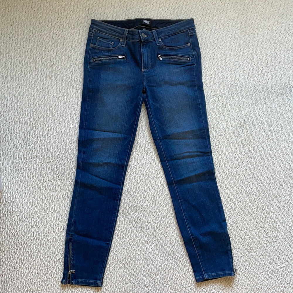 Paige Denim with Zipper Detail